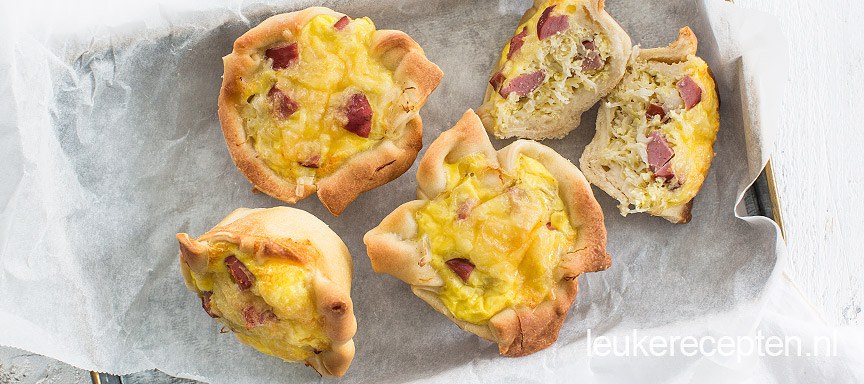 Mini zuurkooltaartjes