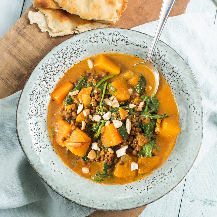 Pompoencurry-met-linzen