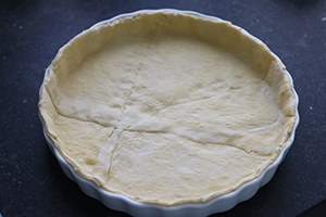 quiche-met-groeten-rolletjes www.leukerecepten.nl