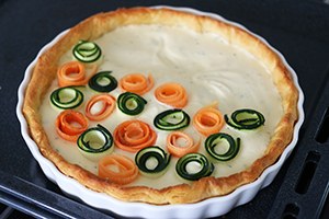quiche-met-groeten-rolletjes www.leukerecepten.nl