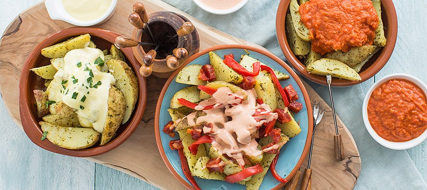 Patatas bravas op 3 verschillende manieren