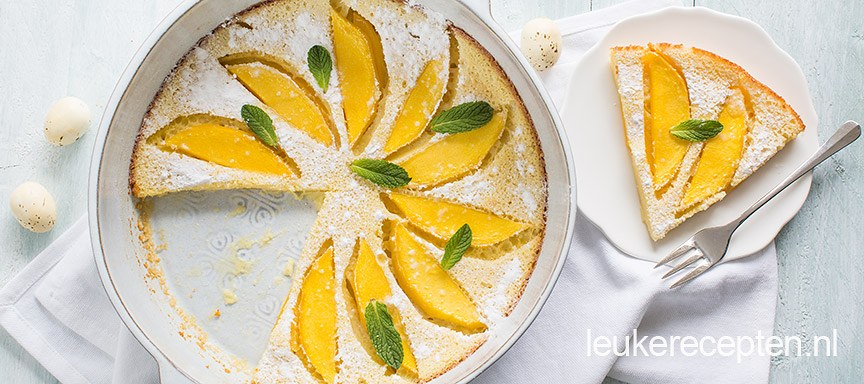 Clafoutis met mango