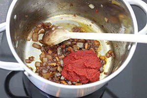 chinese tomatensoep stap 1