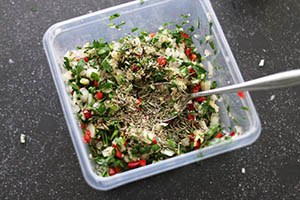 chimichuri salade www.leukerecepten.nl