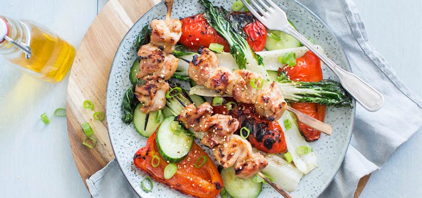 Kip hoisin van de Big Green Egg