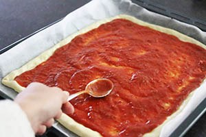 plaatpizza groenten www.leukerecepten.nl