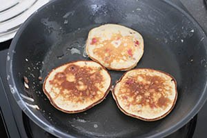 frambozen pannenkoekjes www.leukerecepten.nl
