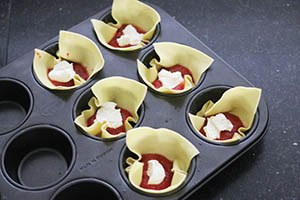 lasagne muffins www.leukerecepten.nl