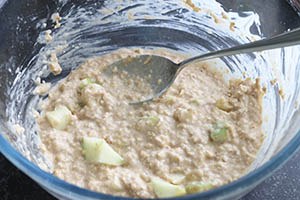 havermout taartje uit airfryer www.leukerecepten.nl