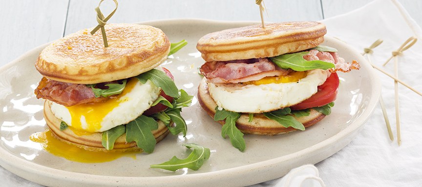 Pannenkoek burgers