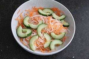mihoen tofu salade www.leukerecepten.nl