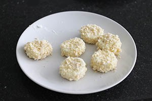 salade perzik geitenkaas www.leukerecepten.nl