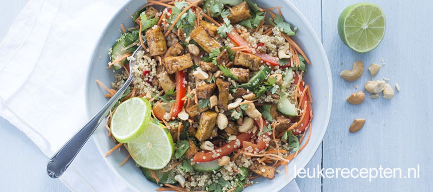 Thaise quinoa salade