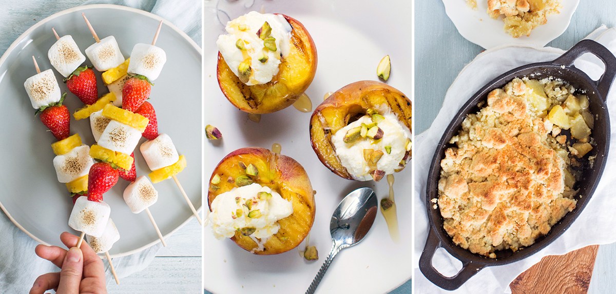 10 x desserts van de BBQ