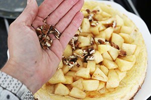 cheesecake met appel www.leukerecepten.nl