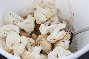 geroosterde bloemkool tahin www.leukerecepten.nl