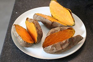 griekse zoete aardappel met avocado www.leukerecepten.nl