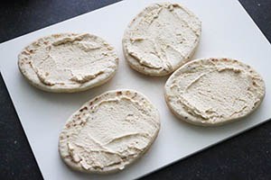 naanbrood met groenteballetjes www.leukerecepten.nl