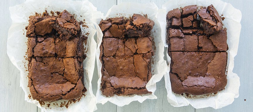 Baktest: brownies met boter, olie en margarine + recept