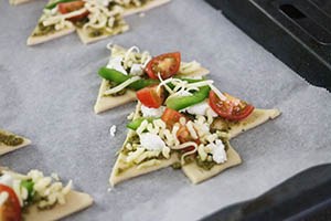 kerst pizza www.leukerecepten.nl