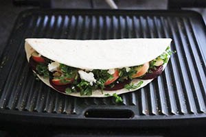 Quesadilla boerenkool www.leukerecepten.nl