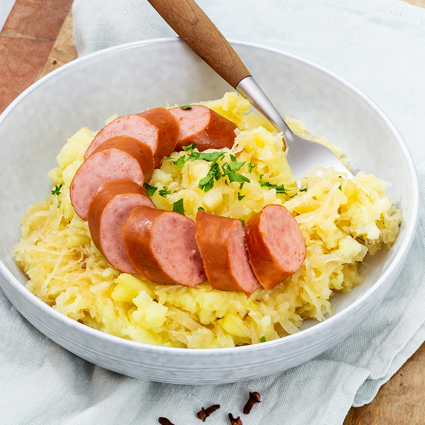 zuurkoolstamppot recept