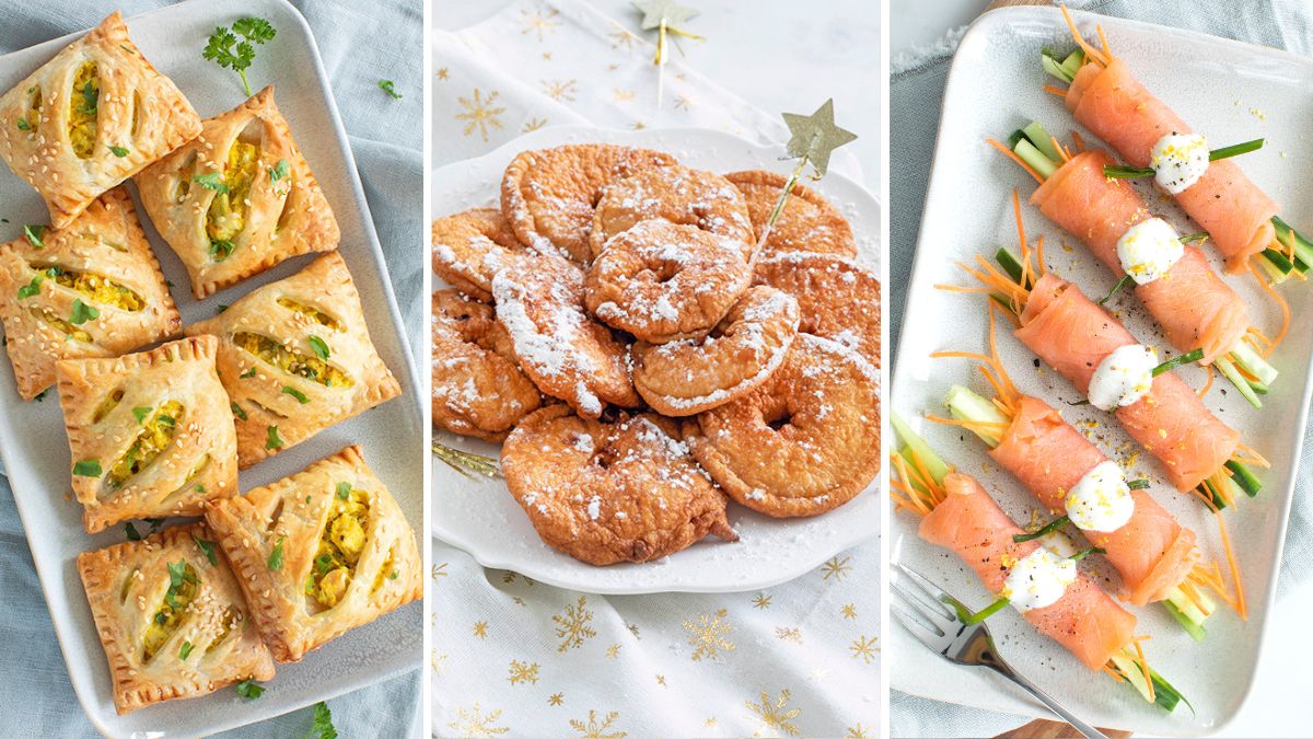 10 x feestelijke nieuwjaarshapjes