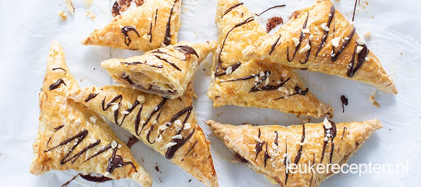 Banaan flappen met Nutella