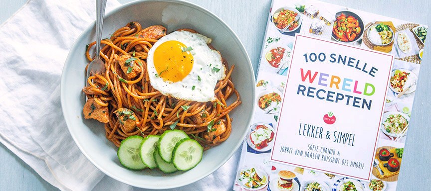 Review 100 Snelle Wereldrecepten + recept Surinaamse bami