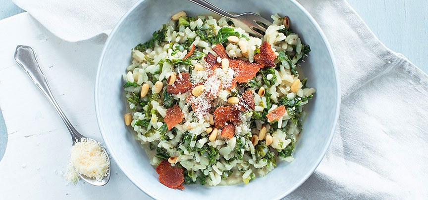 Boerenkool risotto