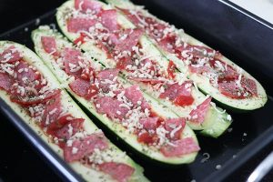 courgette pizza vulling www.leukerecepten.nl
