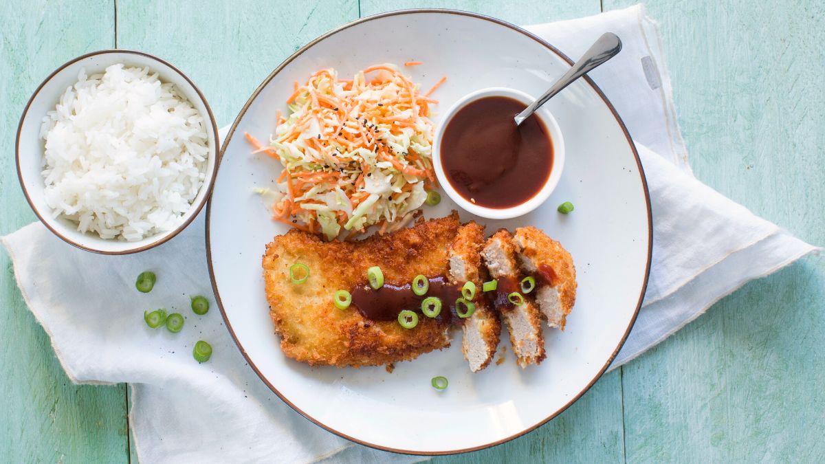 Tonkatsu (Japanse schnitzel)
