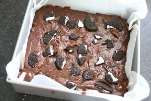 Brownies met oreo www.leukerecepten.nl