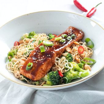 Zalm teriyaki zalm recepten