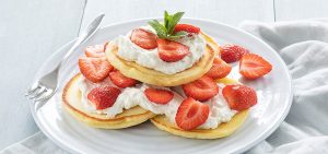 aardbeien-pannenkoekjes