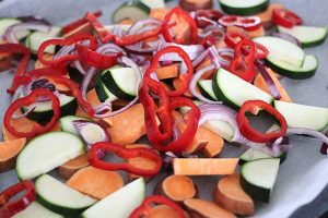 bakplaat met garnalen www.leukerecepten.nl