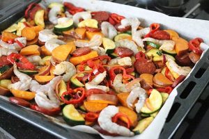 bakplaat met garnalen www.leukerecepten.nl