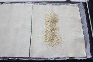 Zalm in bladerdeeg stap 2