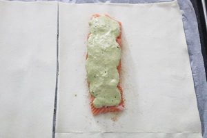 Zalm in bladerdeeg stap 3