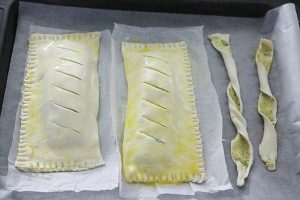 Zalm in bladerdeeg stap 4