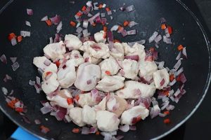 bloemkoolrijst met kip kerrie www.leukerecepten.nl