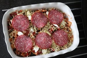 pastaschotel_salami