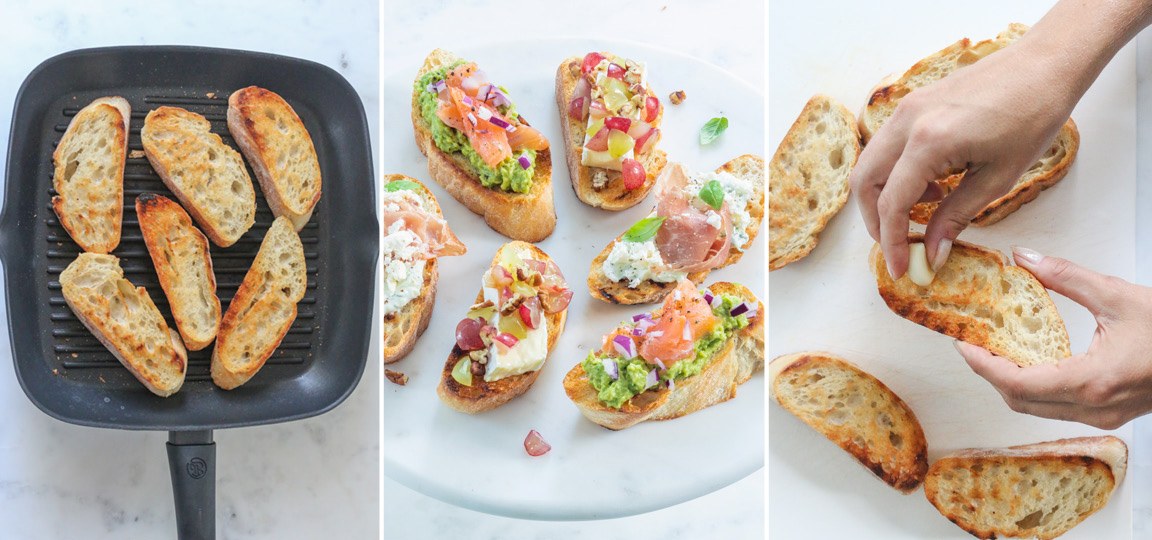 Stap voor stap bruschetta’s maken + 3 recepten