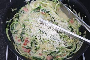 gezonde spaghetti carbonara