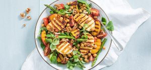 halloumi salade