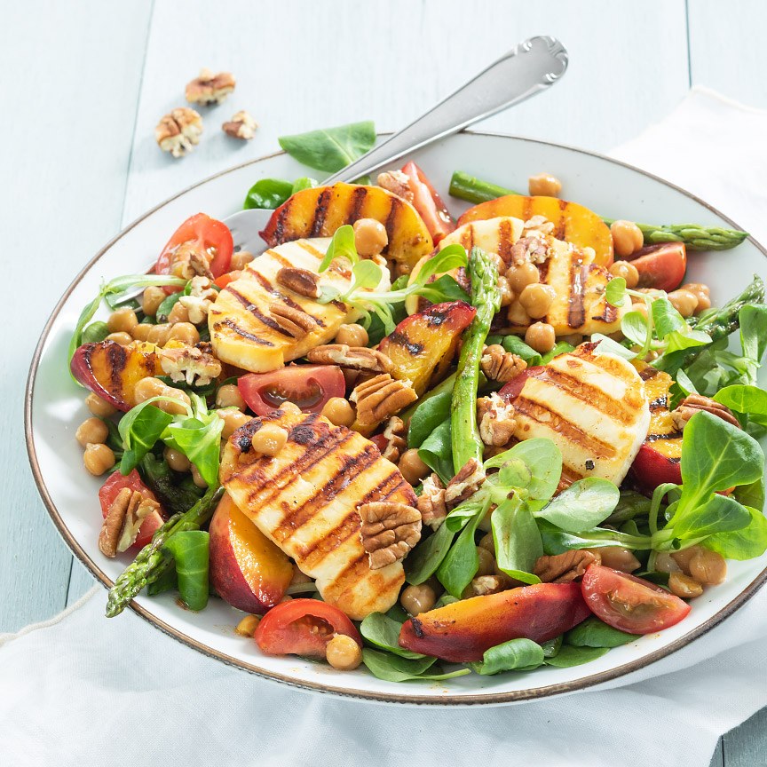 halloumi salade