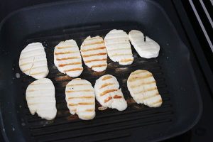 halloumi salade