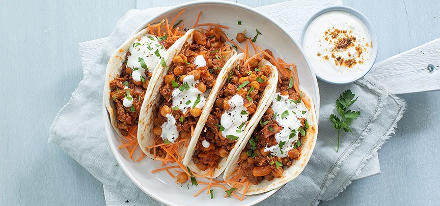 Marokkaans gevulde taco’s