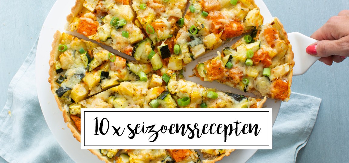 Herfst groente en fruit kalender + 10 seizoensrecepten