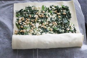 bladerdeeg-rol-met-spinazie www.leukerecepten.nl